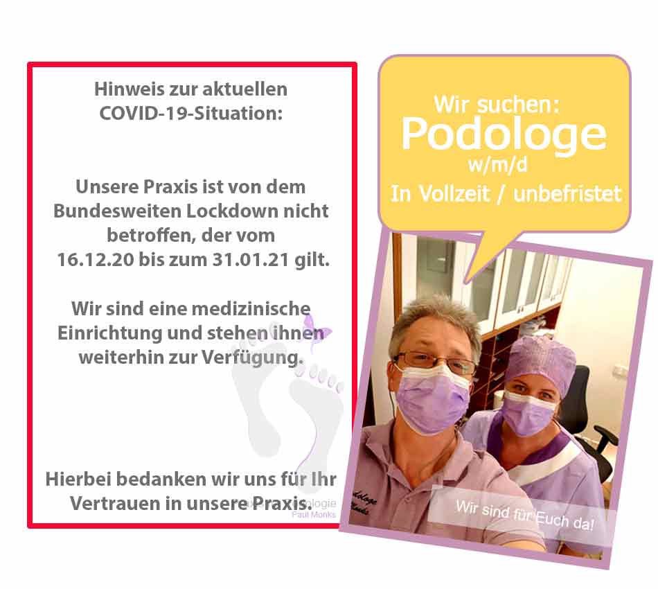 Podologe | Praxis für Podologie Monks | Behandlungen - Hornhaut ...